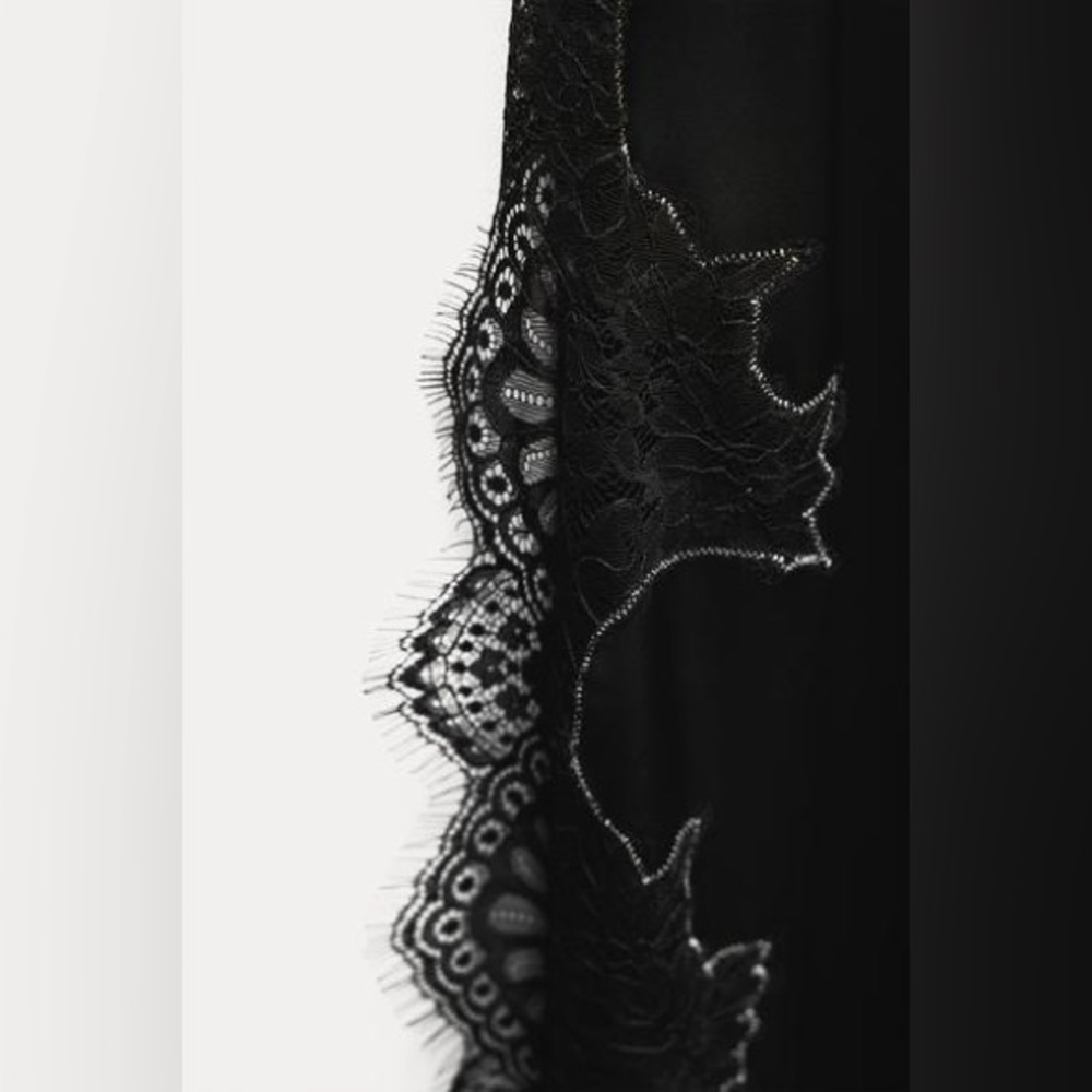 ZARA LACE LINGERIE STYLE DRESS ZW COLLECTION - Picture 10 of 13